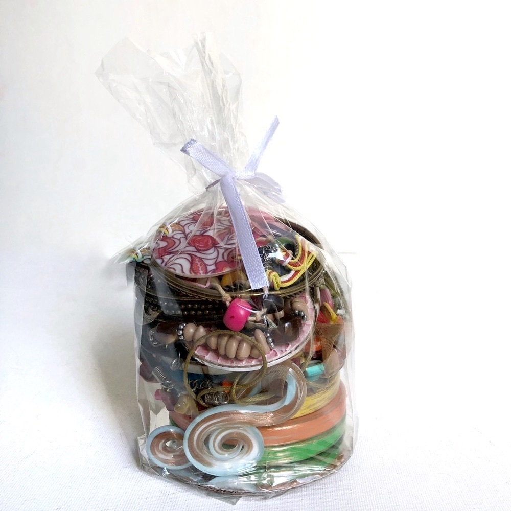 Boho Musician Inspired Mystery Jewelry Bag Bundle Lot